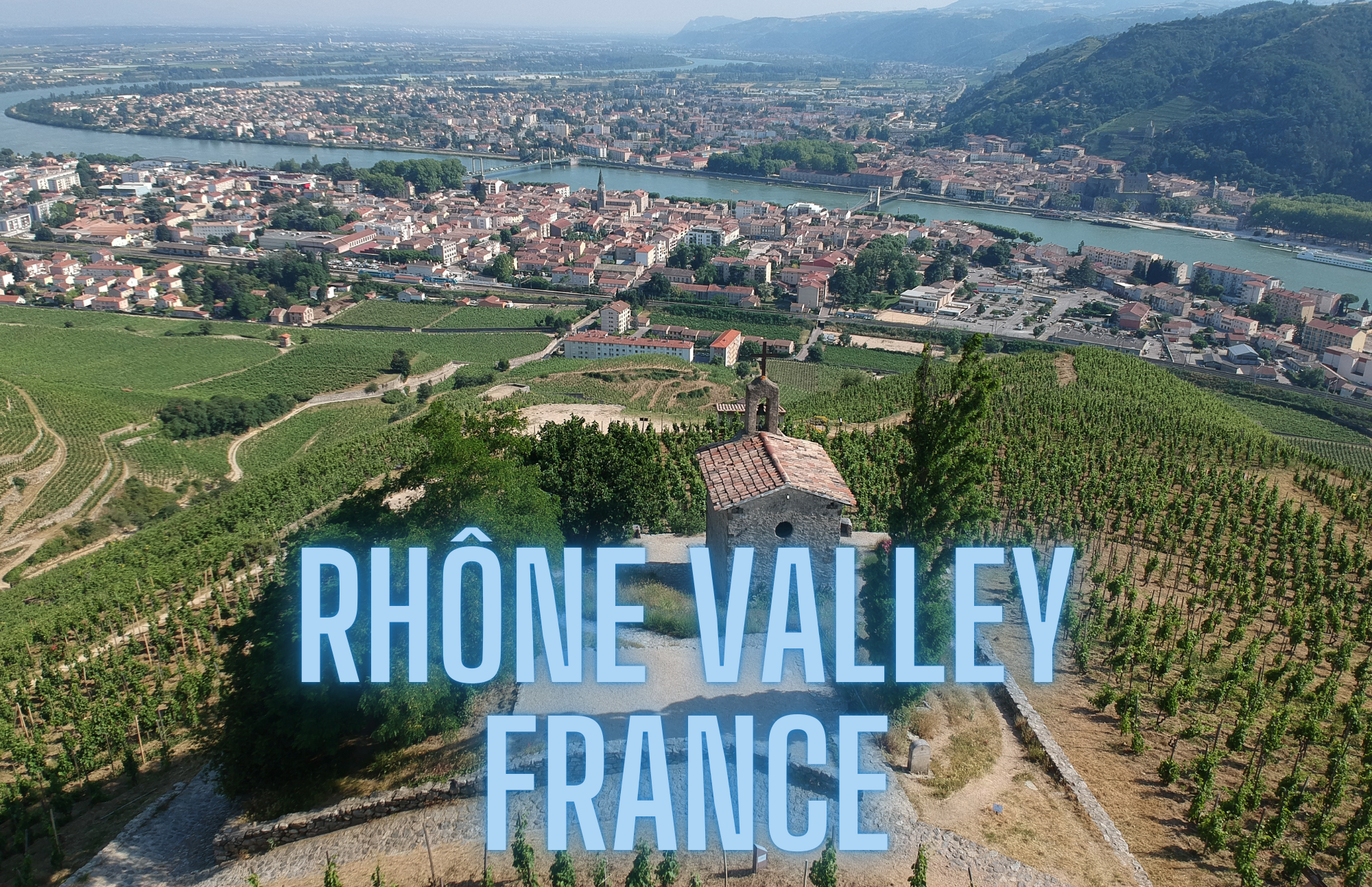 Rhône Valley, France wine country