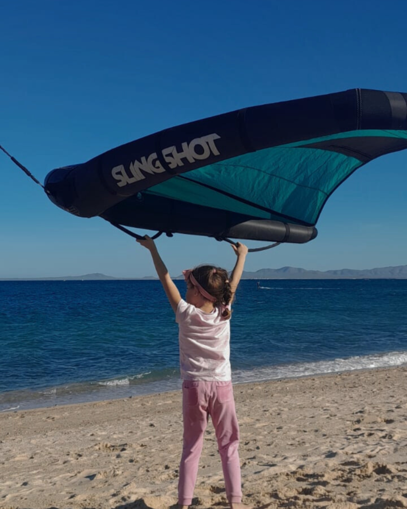 How to Teach Kids Wing Foiling baja california sur mexico