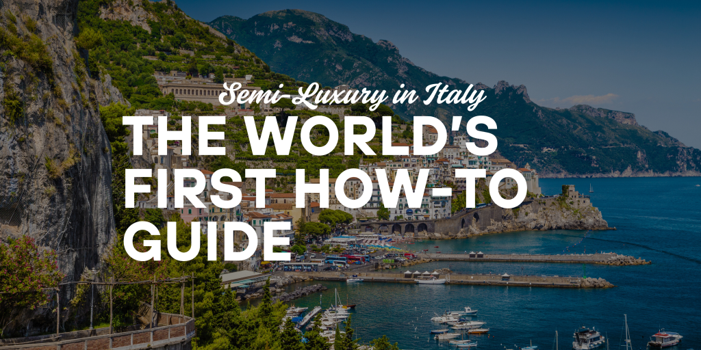 semi luxury in italy trip 40th birthday ventana travel